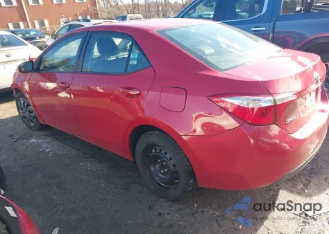 2014 Toyota Corolla Le from USA, damaged, VIN 2T1BURHE8EC190953
